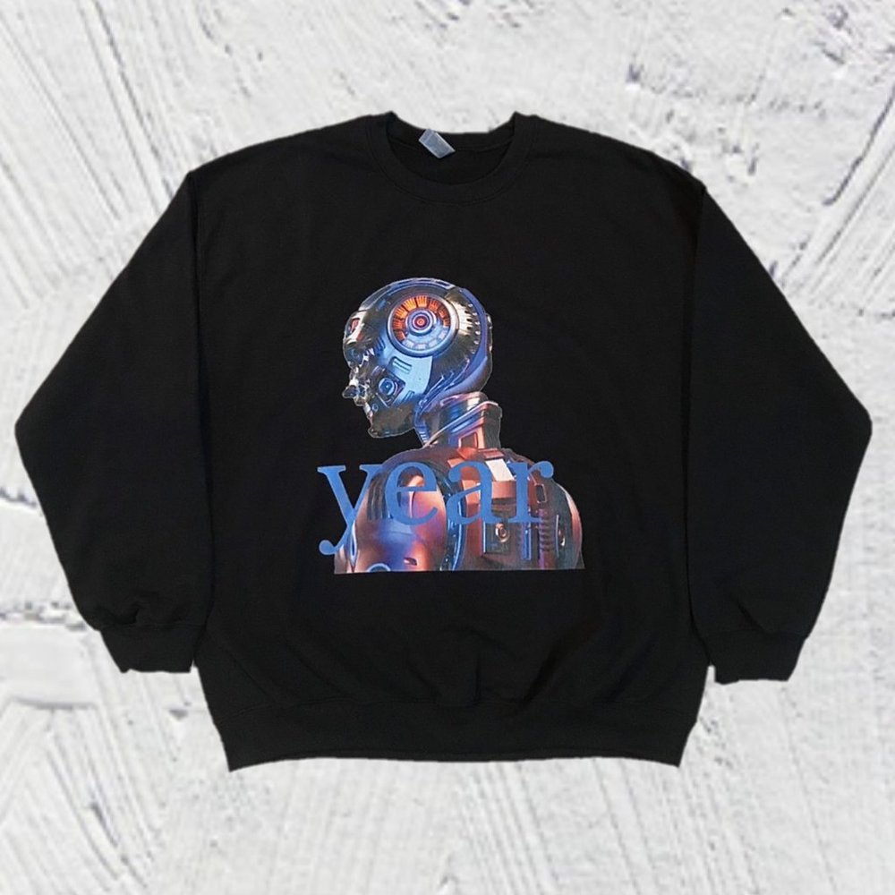 Android Robot Crewneck Sweater (Black)